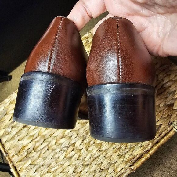 NEW Nicole 8.5 Brown Slip-on Made in Brazil - Picture 6 of 10